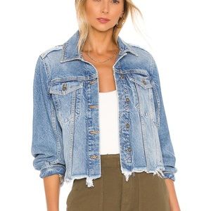 Free People Indira Denim Jacket in Light
Denim size small